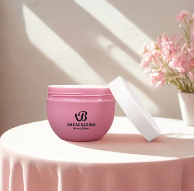 Body Butter Jars Custom Logo Containers Custom Carton Box Hair/makeup/face Scrub/cream Screw Top Plastic Lids