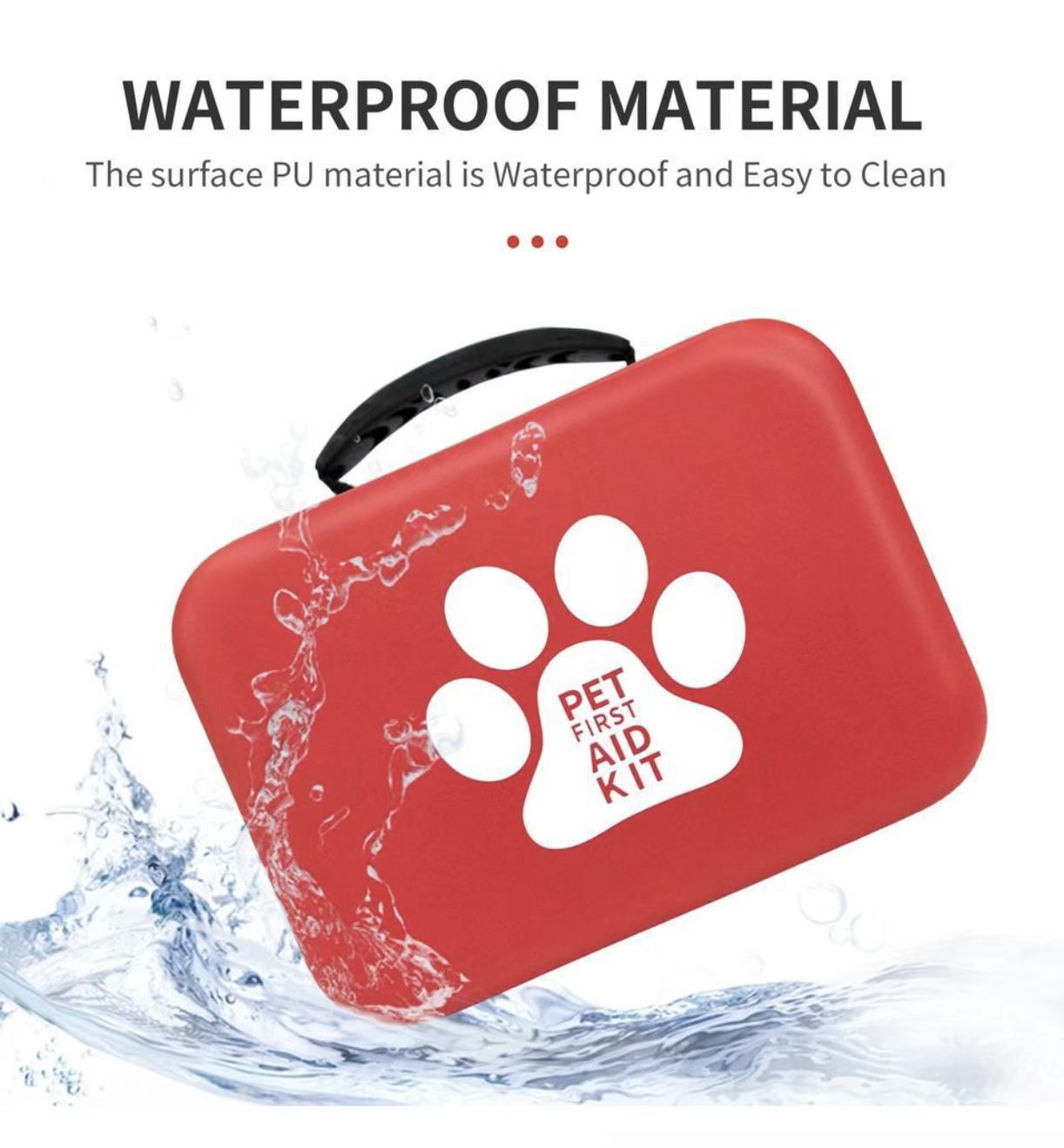 Custom Logo First Aid Equipment Portable Waterproof Plastic case Survival Emergency Station Wagon Workplace First Aid Kit