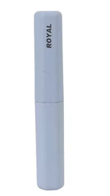 Estuche para cepillo de dientes portátil de paja de trigo, ecológico y popular, con logotipo personalizado, contenedor de viaje para cepillos de dientes.
