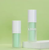 Custom Logo Empty Luxury 15ml 30ml Frosted Cream Cosmetic Lotion Serum Plastic Airless Pump Bottle