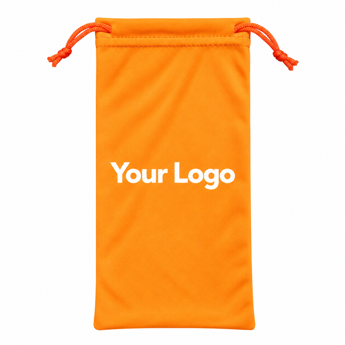 Custom Microfiber Drawstring Sunglasses Pouch – Soft Eyeglass Storage Bag, Protective Glasses Case