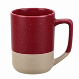 Taza de cerámica clásica de 17 oz, bicolor, grande, con logotipo personalizado, venta al por mayor