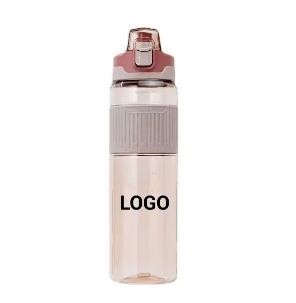 Custom 28oz Plastic Sport Water Bottle with Carrying Loop and Spout Tritan Bottle Plastic Sport Water
