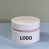 Tarro de PP para crema cosmética para ojos con tapón de rosca y logotipo personalizado