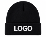 Custom Logo Winter Knit Beanie – Unisex Acrylic Warm Hat