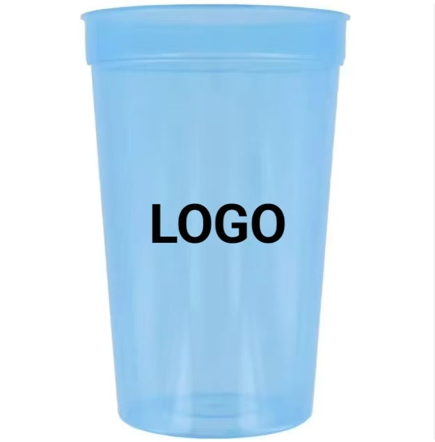 Personalized Custom Logo 22oz Reusable Plastic Stadium Cup