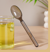 100 tenedores y cucharas desechables de plástico estilo americano, envueltos individualmente, aptos para uso alimentario, para llevar, uso comercial, frutas, pasteles y postres.