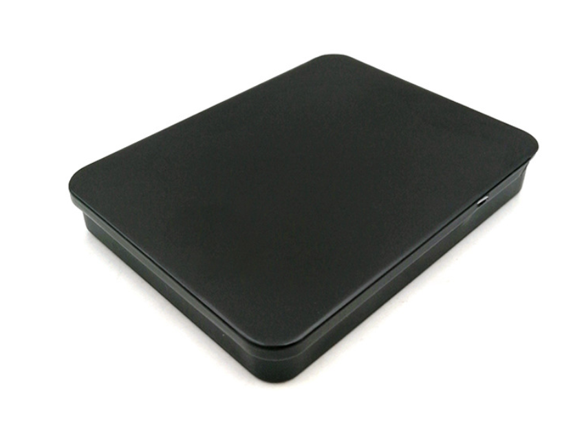 Caja de hojalata deslizable con cerradura – Lata de metal para caramelos de menta/pastillas
