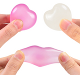 Custom Color-Changing Heart Squishy, Light-Activated Stress Relief Squeeze Toy, Soft Maltose Sensory Fidget Toy