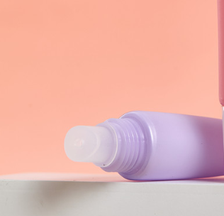 Custom 20g Empty Transparent Lip Gloss Tube | PE Soft Squeeze Cosmetic Tube with Slant Applicator