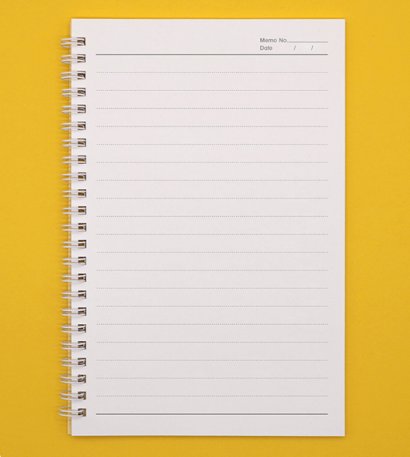 Custom Logo A5 Spiral Notebook, Personalized Lined Journal, 100 Pages, 5.5" x 8.3"