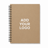 Custom Logo Wire Bound Spiral Notebook – Personalized Journal & Planner