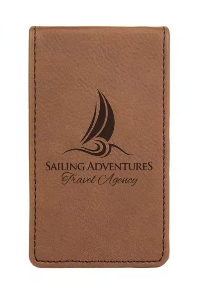 Custom Logo Laserable Leatherette Manicure Nail Clipper Kit Bag for Gift