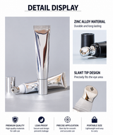 Custom 5–25g 5-Layer PE Cosmetic Soft Tube | Zinc Alloy Massage Applicator for Eye Cream & Lip Balm