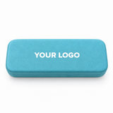Custom Logo Eyeglass Case – Personalized Hard Glasses Case for Prescription & Optical Eyewear