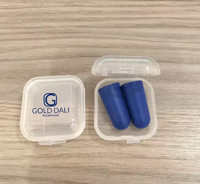 Custom Foam Ear Plugs Noise Cancelling Disposable Earplugs Case
