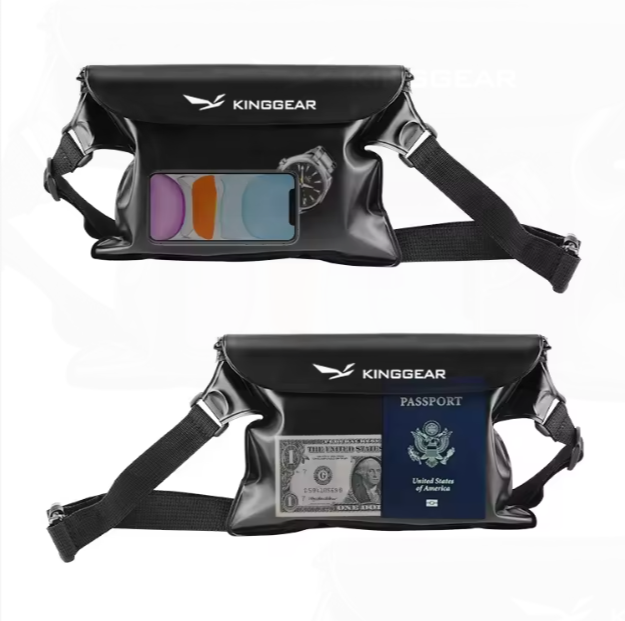 Custom Logo Ready to Ship PVC Waterproof Mobile Phone Bags Swimming Dry Bag Waterproof Phone Pouches