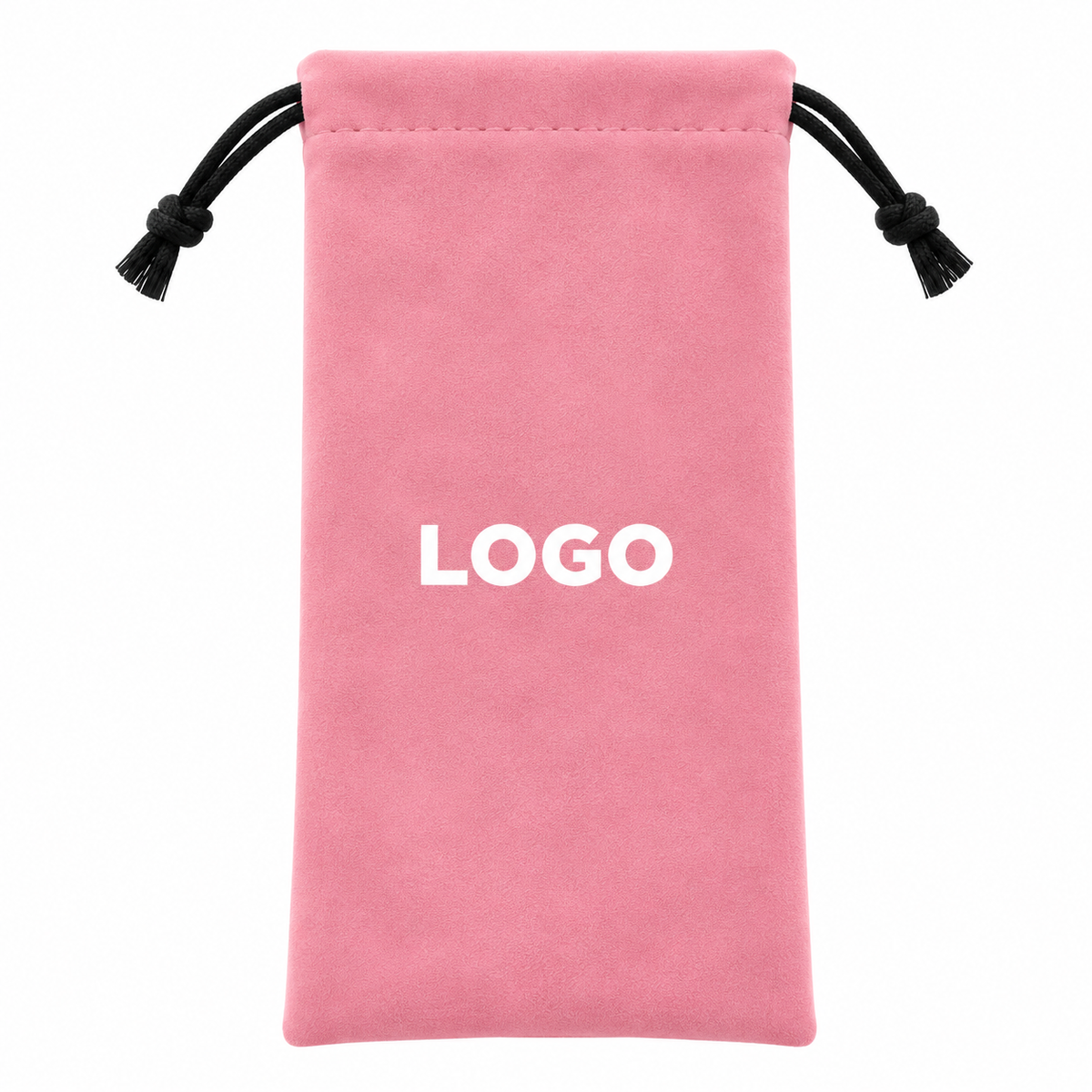 Custom Logo Velvet Drawstring Pouch for Sunglasses & Eyeglasses