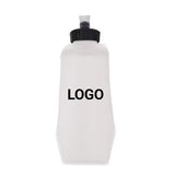 500ML Custom Running Foldable Collapsible Sport Soft Flask Drink Foldable Water Bottle for Hydration Pack  Running Vest