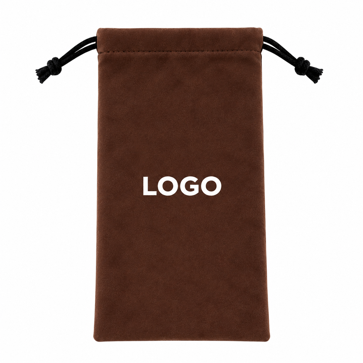 Custom Logo Velvet Drawstring Pouch for Sunglasses & Eyeglasses