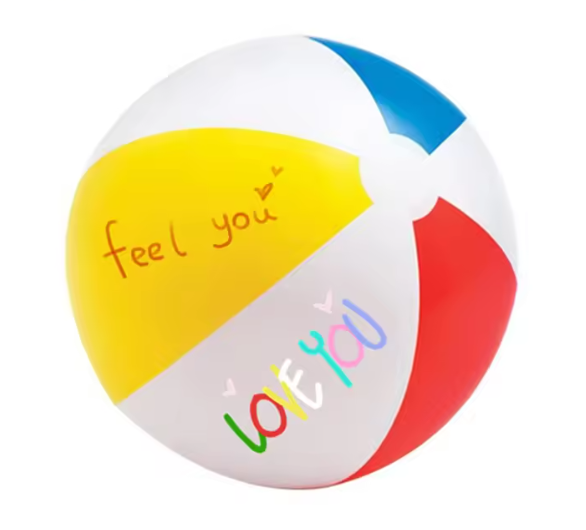 Custom Logo color can be customized inflatable outdoor beach ball