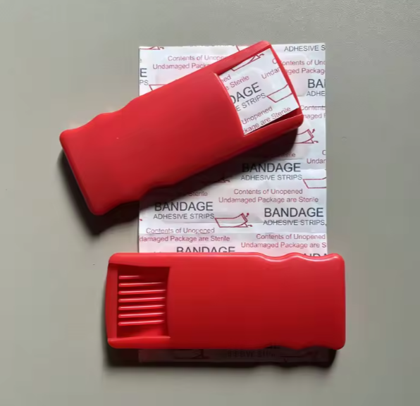 Custom Branding Plastic Box Pharmacy Small Gift Bandage Dispenser Cheap Giveaways