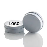 Custom Logo Cosmetic Aluminum Jar Round Tin Can Empty White Aluminum Cream Container
