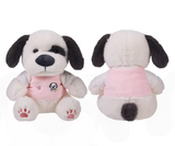 Customized Plushie Cute Soft Pug Bulldog Schnauzer Husky Mini Plush Toys Stuffed Animals Plush Dog Toys