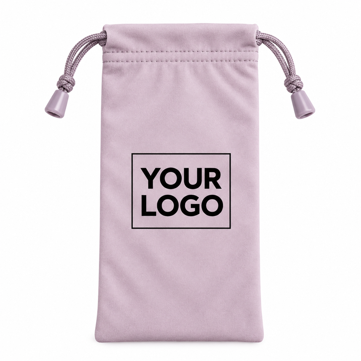 Custom Microfiber Eyeglass Pouch with Logo – Drawstring Glasses Case
