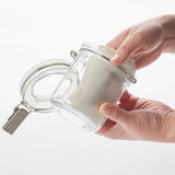 Tarro de vidrio para almacenar refrescos