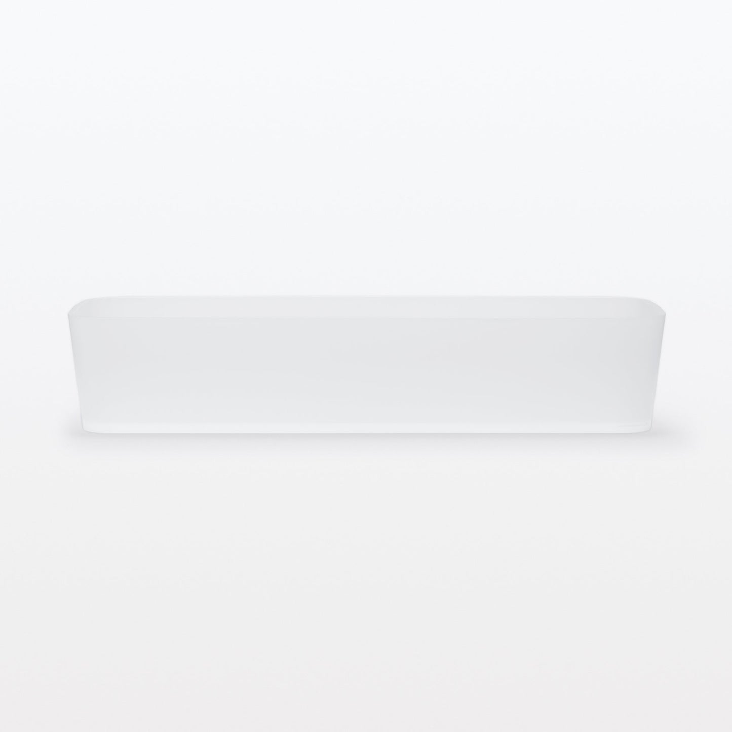 Caja organizadora de polipropileno 2 (ancho 3,3 x profundidad 10 x alto 2”)