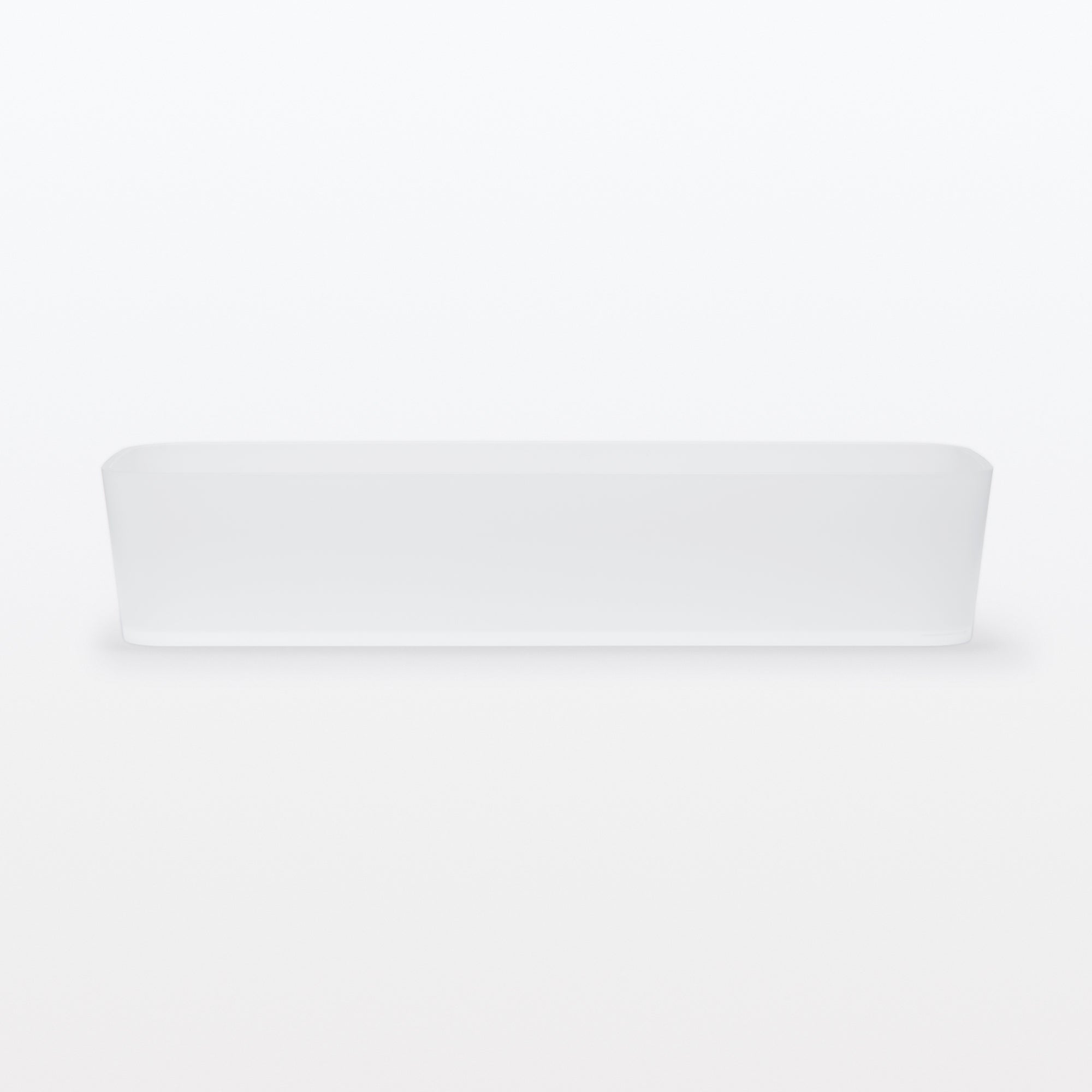 Caja organizadora de polipropileno 2 (ancho 3,3 x profundidad 10 x alto 2”)