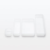 Caja organizadora de polipropileno 3 (An. 6,7 x Pr. 10 x Al. 2”)