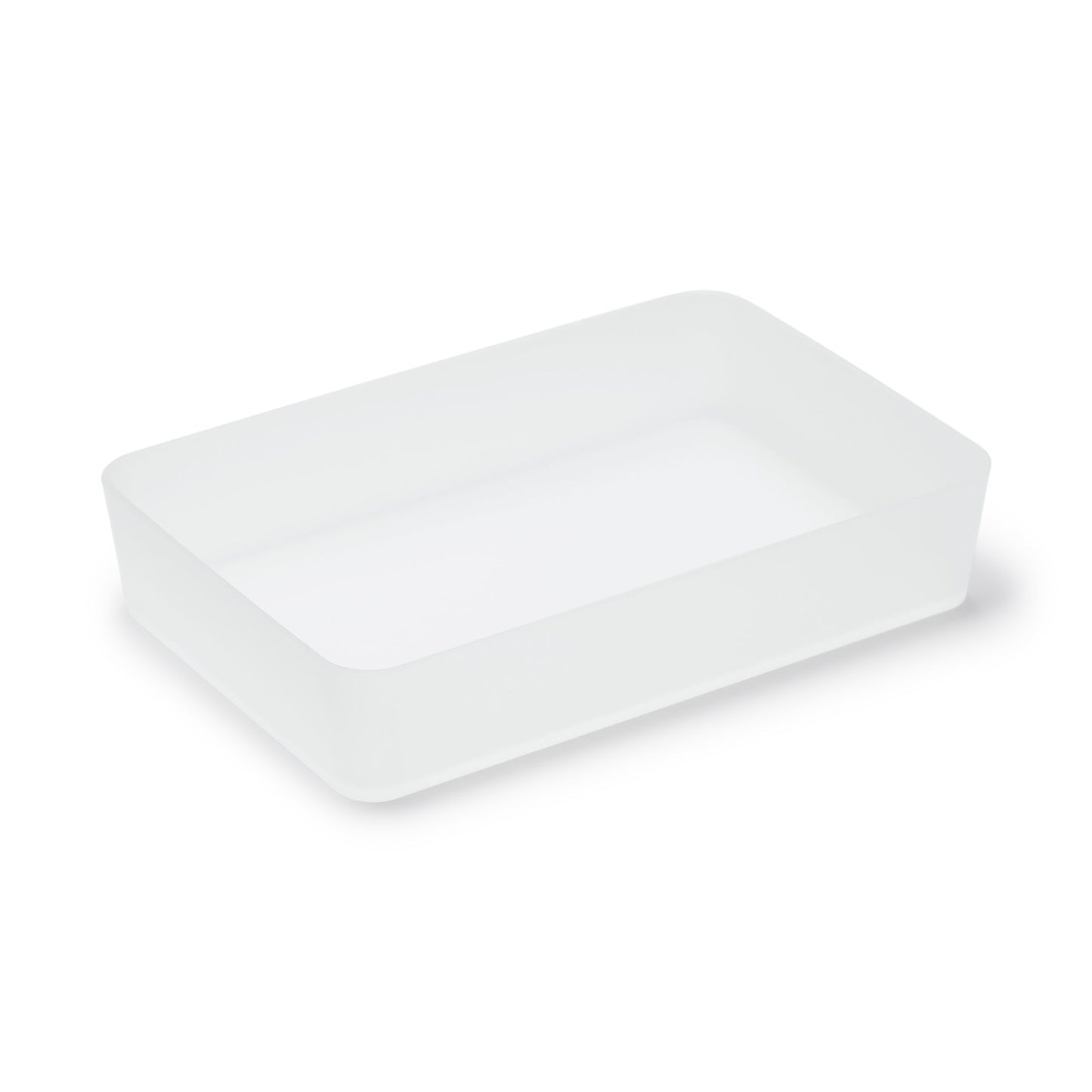 Caja organizadora de polipropileno 3 (An. 6,7 x Pr. 10 x Al. 2”)