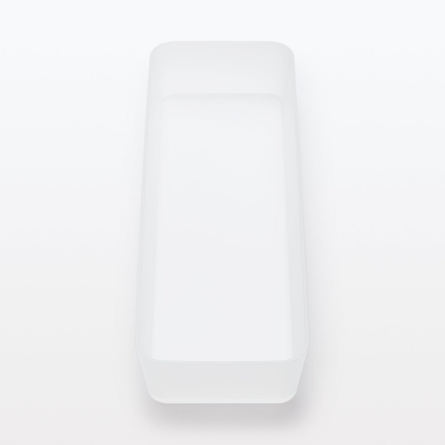 Caja organizadora de polipropileno 4 (ancho 4,5 x profundidad 13,4 x alto 2”)