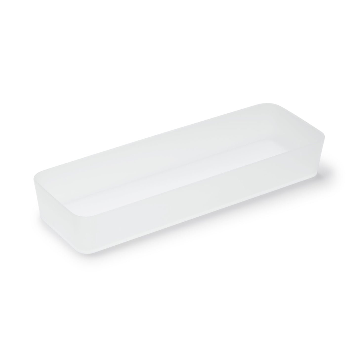 Caja organizadora de polipropileno 4 (ancho 4,5 x profundidad 13,4 x alto 2”)