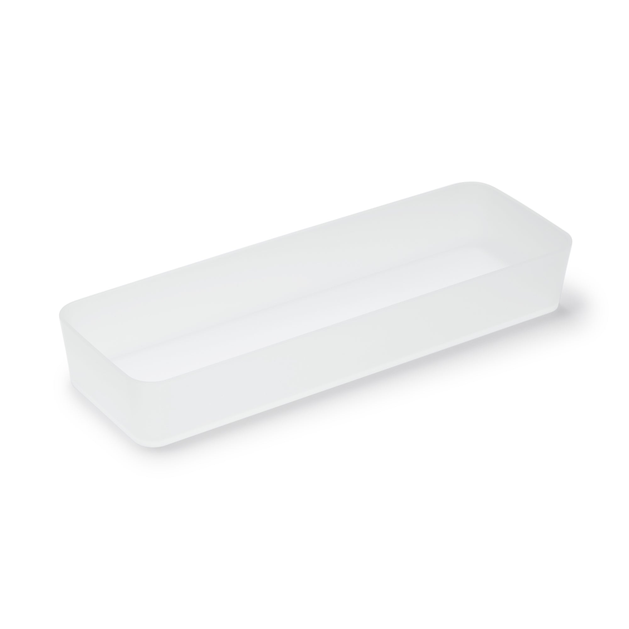 Caja organizadora de polipropileno 4 (ancho 4,5 x profundidad 13,4 x alto 2”)