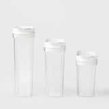 Recipiente para almacenar alimentos con tapa abatible - 55.8 fl oz