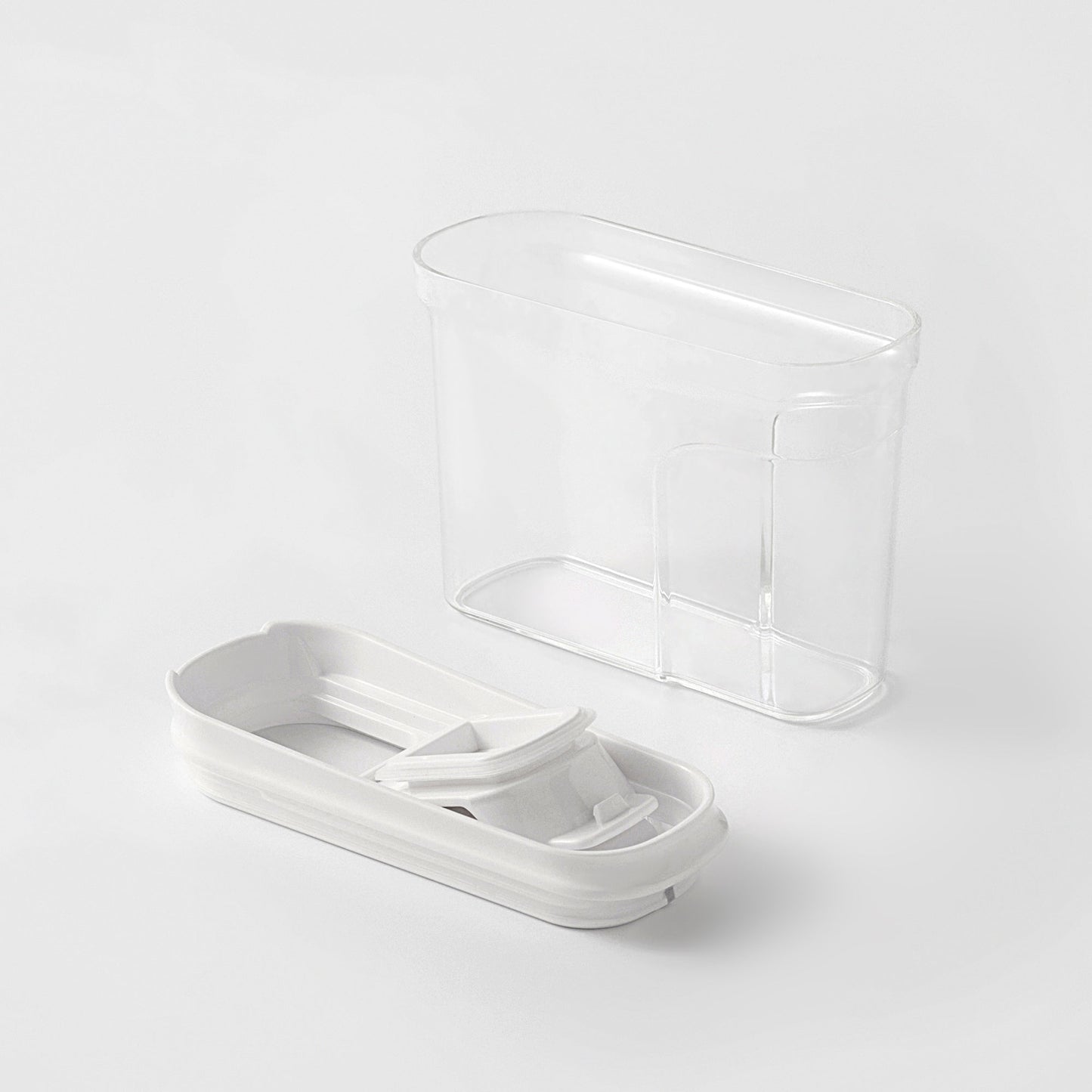 Recipiente para almacenar alimentos con tapa abatible - 33.1 fl oz