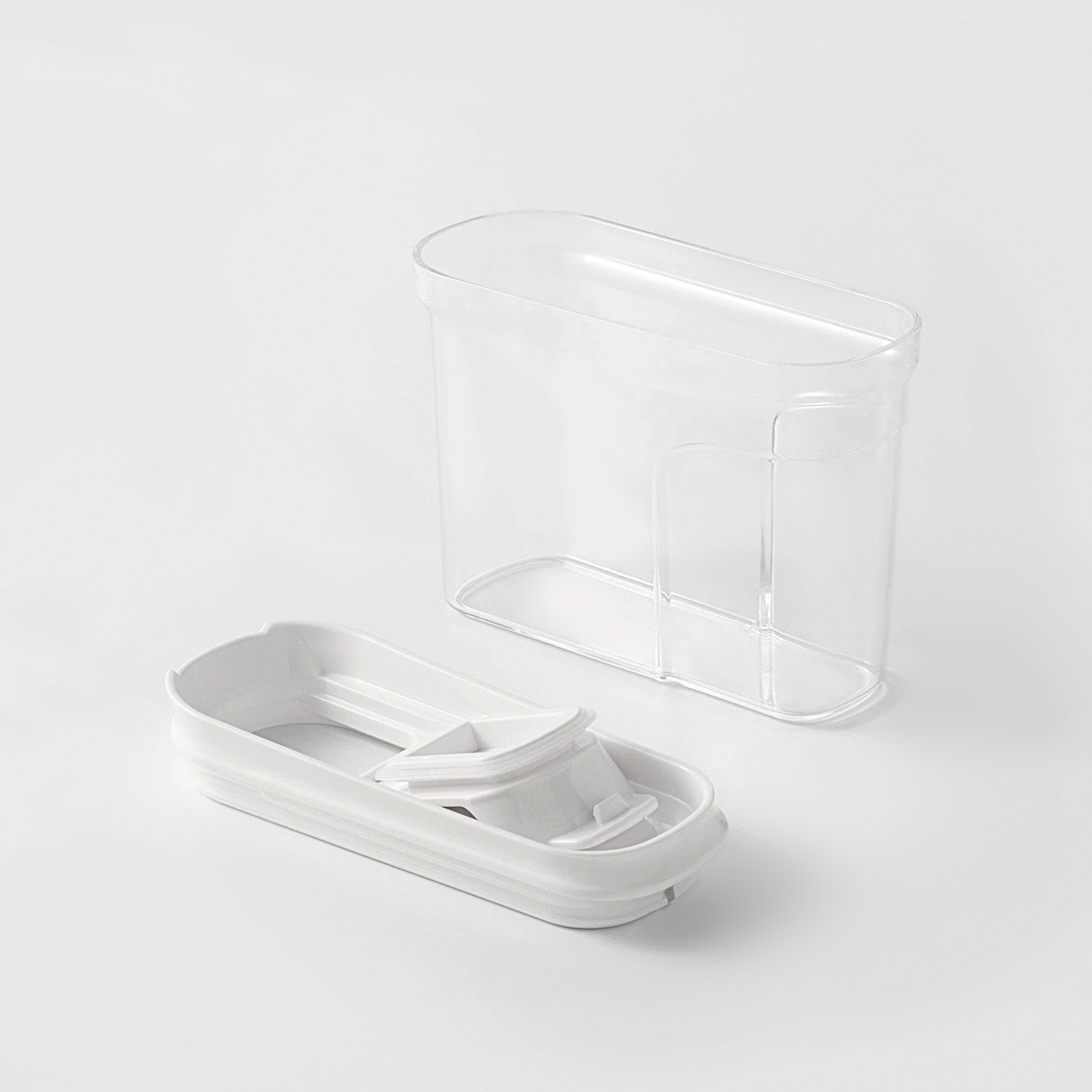 Recipiente para almacenar alimentos con tapa abatible - 33.1 fl oz