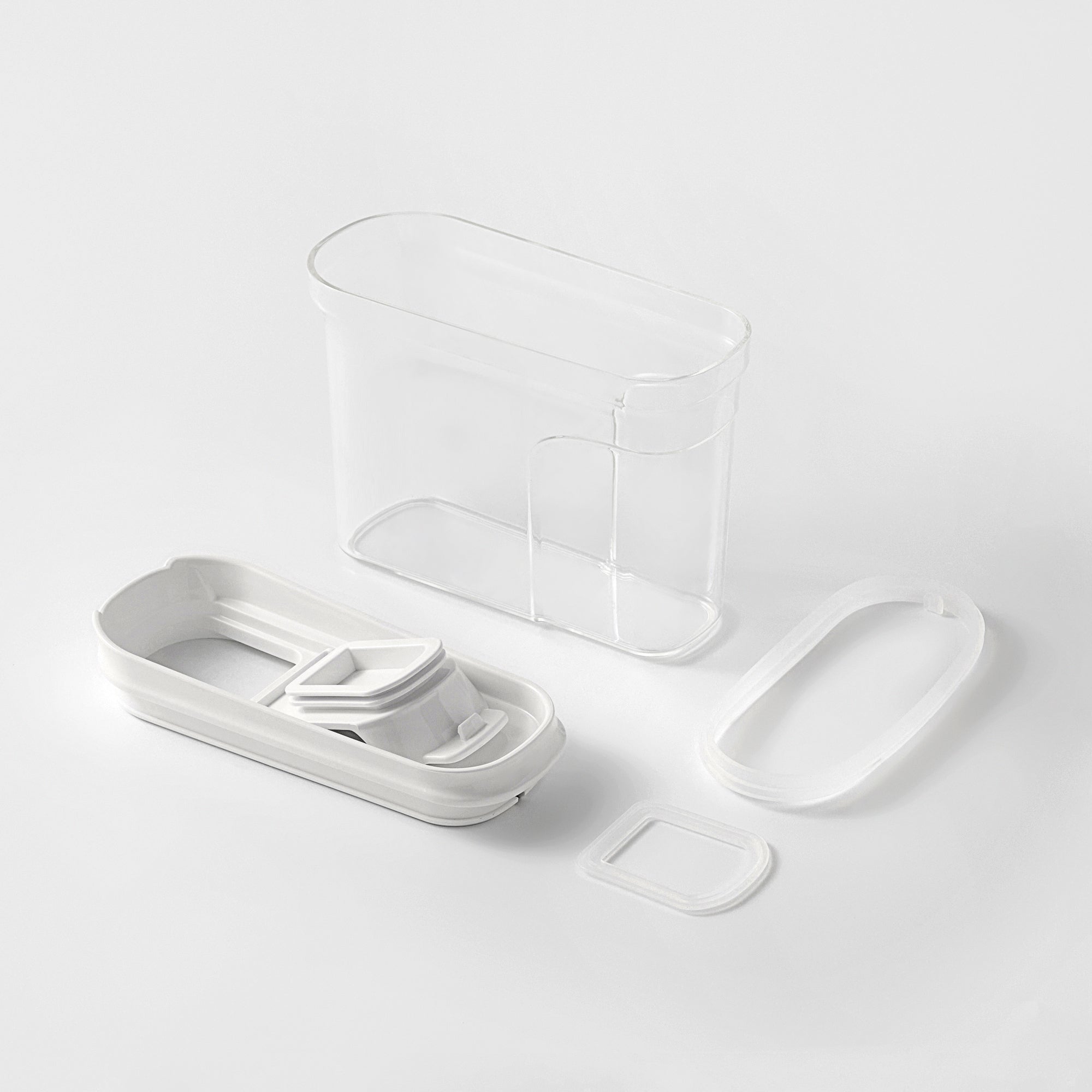 Recipiente para almacenar alimentos con tapa abatible - 33.1 fl oz