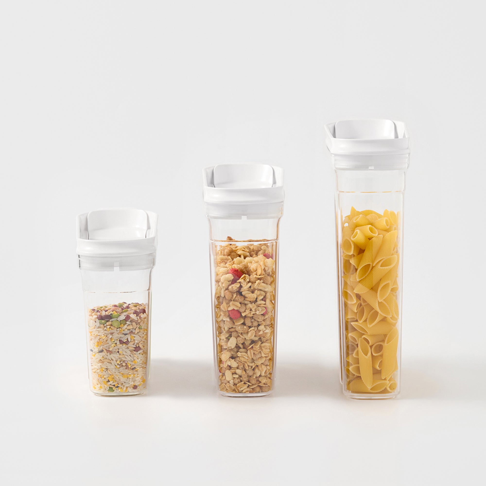 Recipiente para almacenar alimentos con tapa abatible - 33.1 fl oz