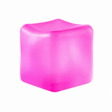 Mini juguete antiestrés con logotipo personalizado para niños, para aliviar la ansiedad y el estrés, con forma de cubo de hielo blando, bolas sensoriales calmantes personalizadas. 
