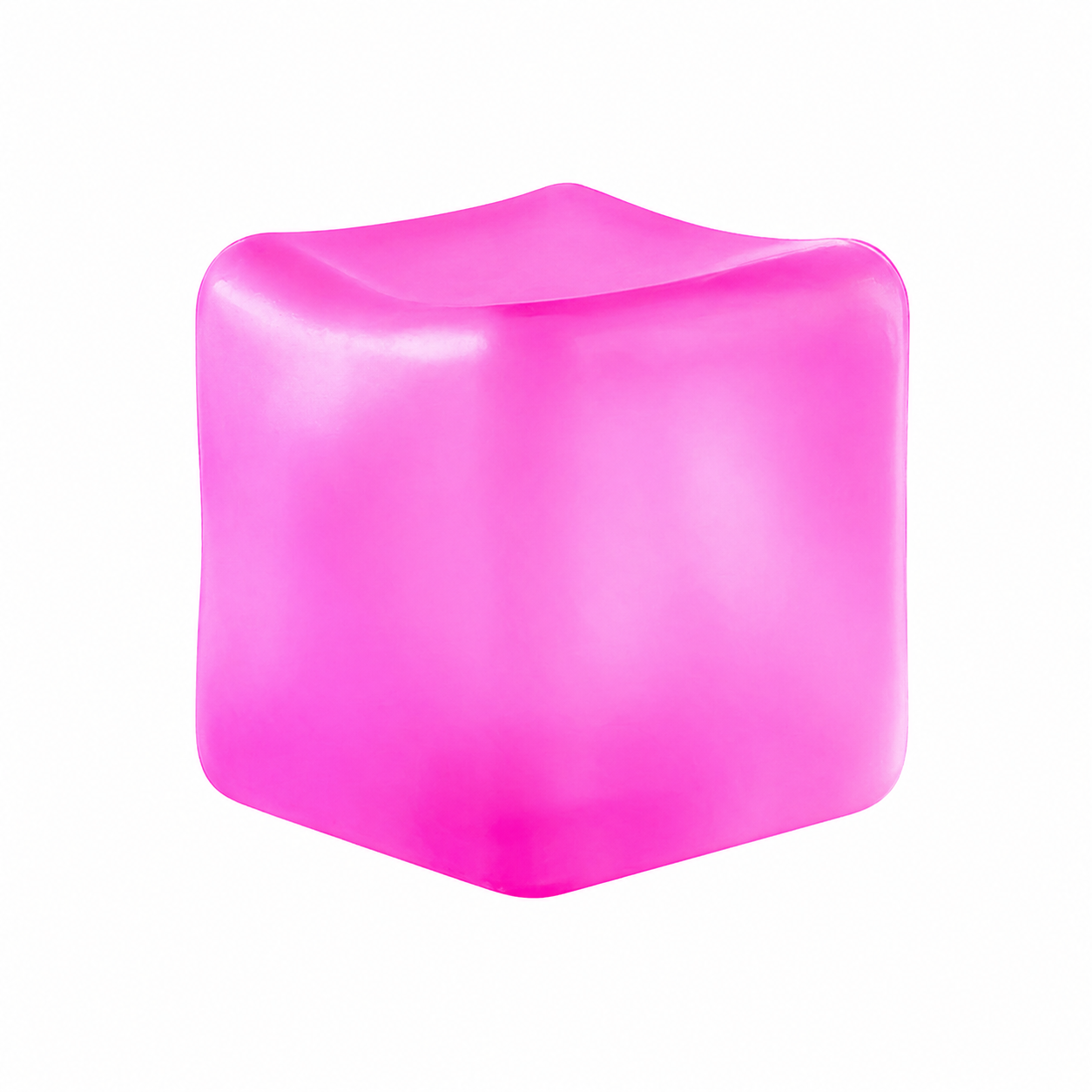 Mini juguete antiestrés con logotipo personalizado para niños, para aliviar la ansiedad y el estrés, con forma de cubo de hielo blando, bolas sensoriales calmantes personalizadas. 