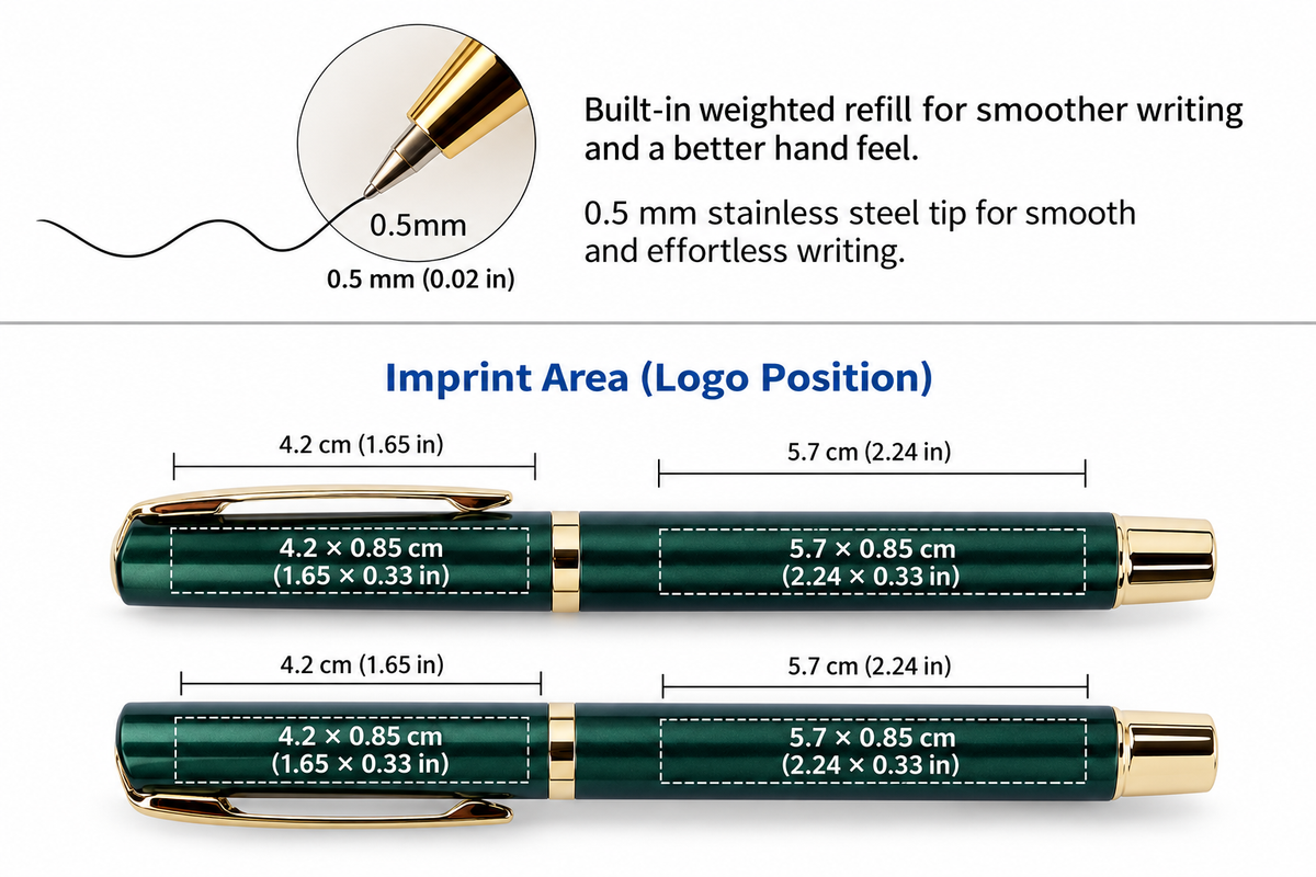 Custom Logo Business Ballpoint Pen – Premium Promotional Gift Pen for Corporate Branding