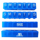 Custom Logo Weekly Pill Organizer Promotional Gift Corporate Giveaway Personalized Medicine Box Reminder