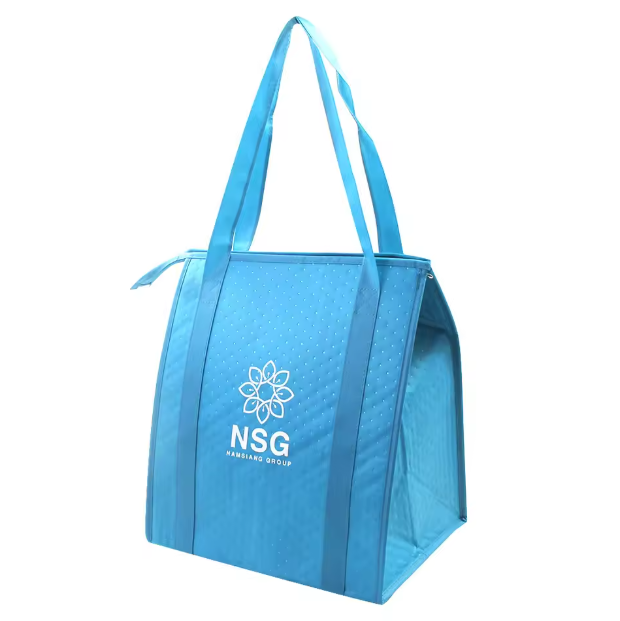 Wholesale Custom Logo Cake Pizza Thermal Insulation Bag Reusable Eco Friendly Insulated Cool Wine Drink Thermal Insulation Bags