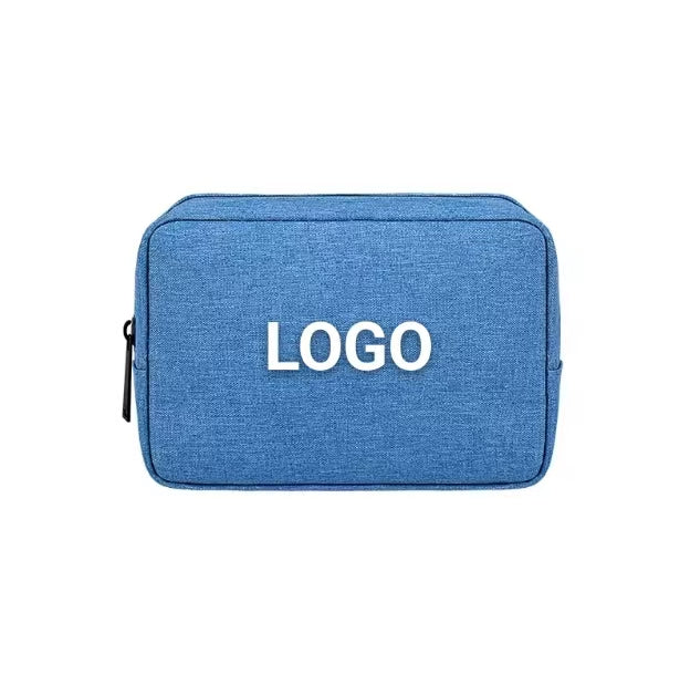 Bolsa organizadora de viaje impermeable con cremallera para accesorios digitales de fábrica personalizada, bolsos para mujer