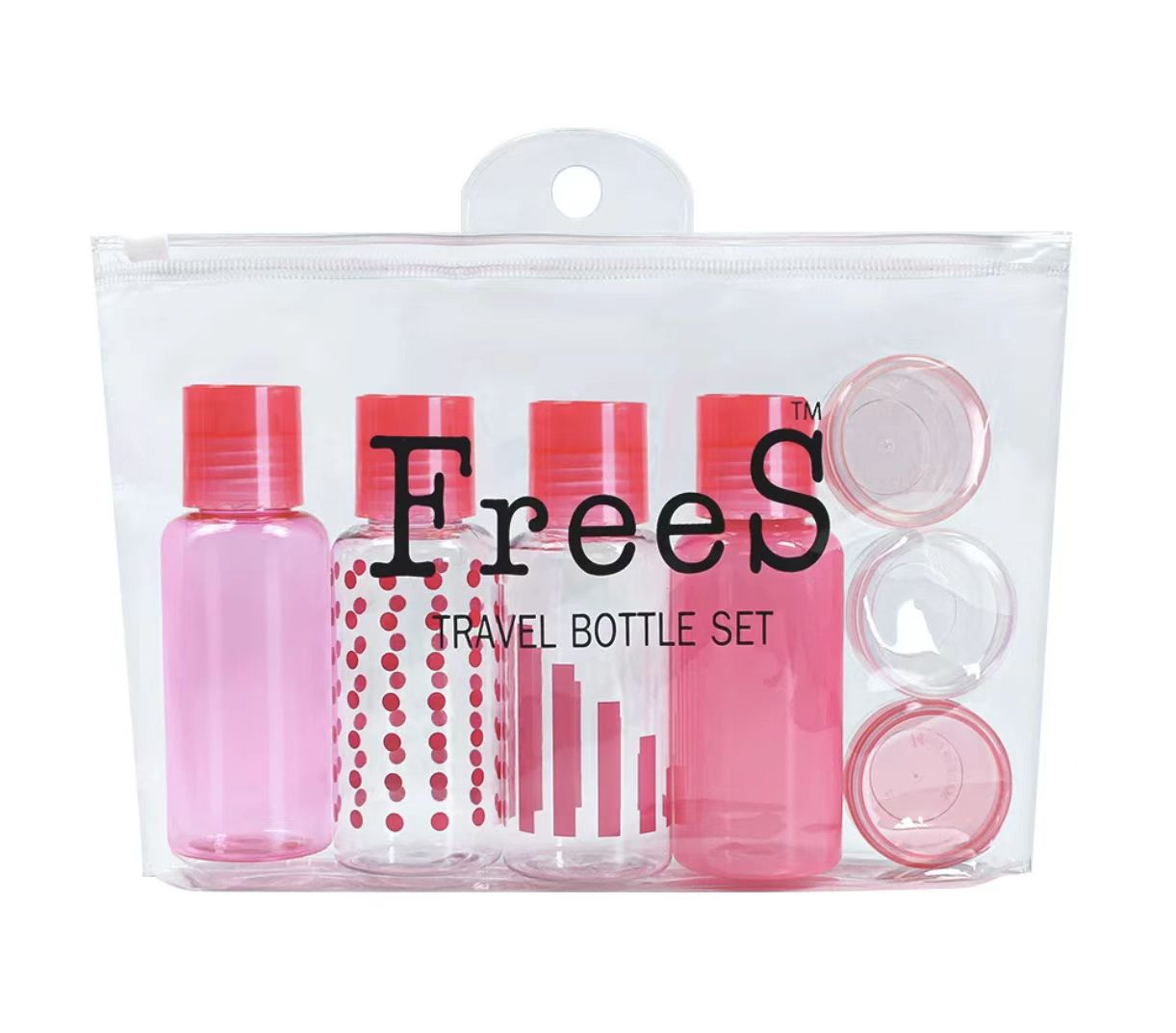 Custom Luxury New Design 100ml Travel Cosmetic Bottle Set for Traveling