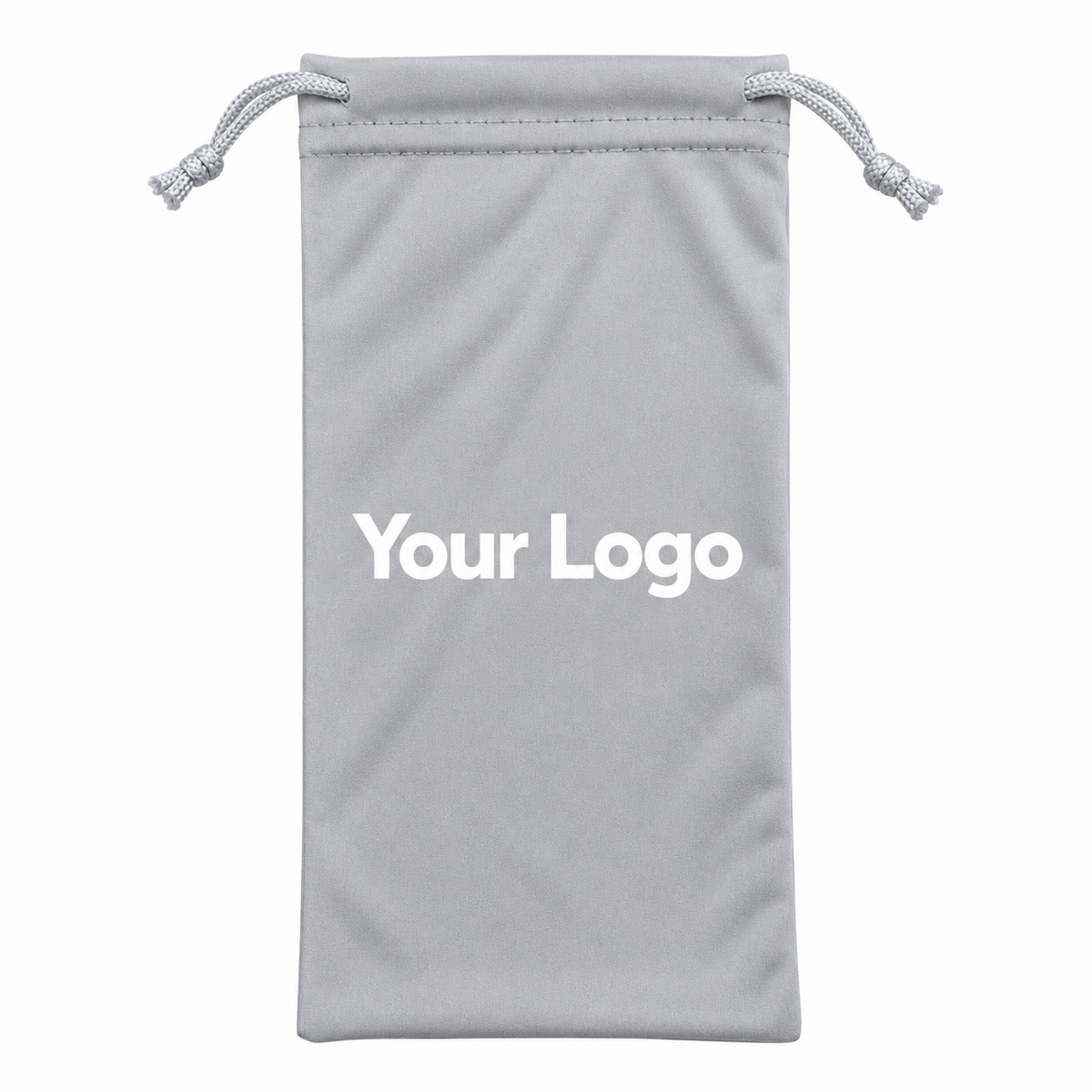 Custom Microfiber Drawstring Sunglasses Pouch – Soft Eyeglass Storage Bag, Protective Glasses Case